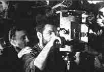 Kommandant am Sehrohr eines VII-Bootes